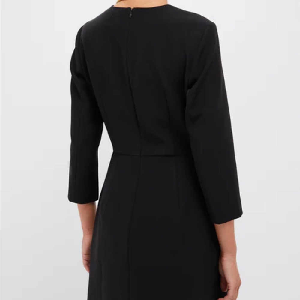 Tuckernuck Black Three-Quarter Sleeve Structured Mini Dress, NWOT - Picture 7 of 14